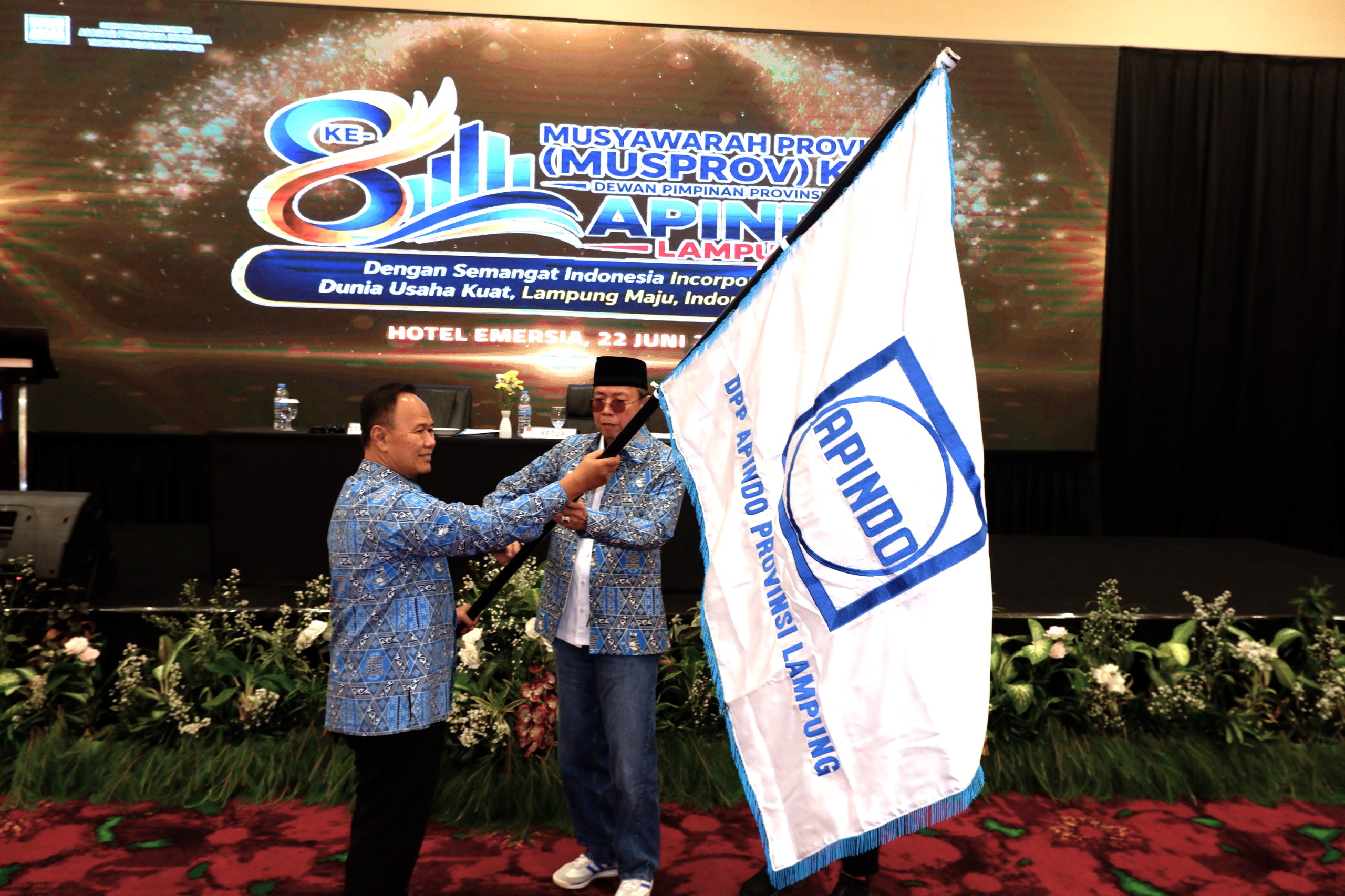 APINDO Lampung Holds 8th Provincial Conference, Re-Elects Ary Meizari Alfian as Chairman for 2026–2031 Term