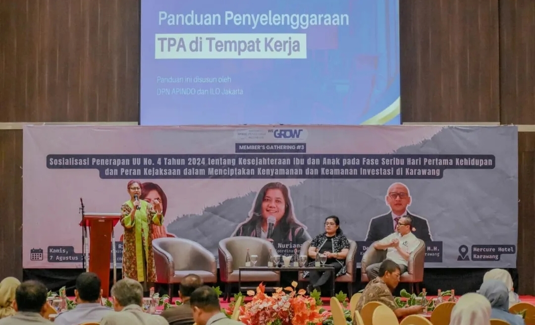 Gandeng Pemkab, APINDO Karawang Sosialisasikan UU Kesejahteraan Ibu dan Anak