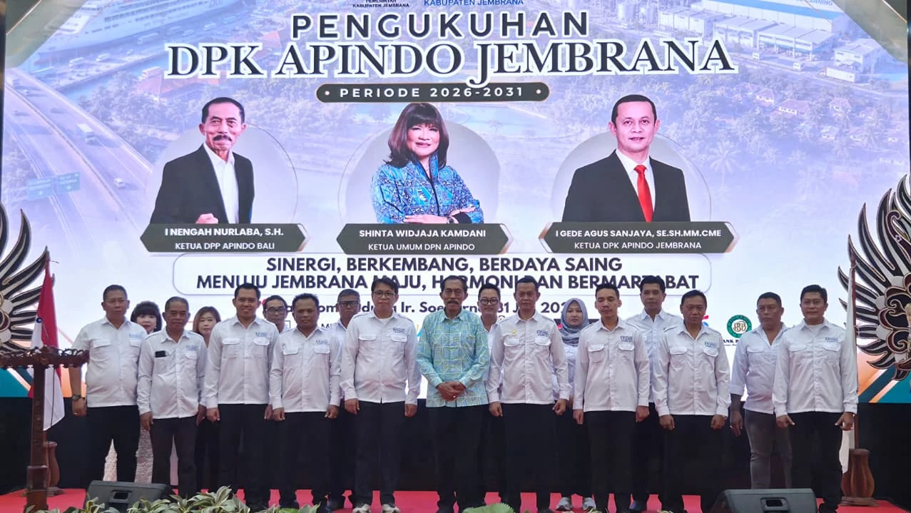 DPK APINDO Jembrana Management for 2026–2031 Officially Inaugurated