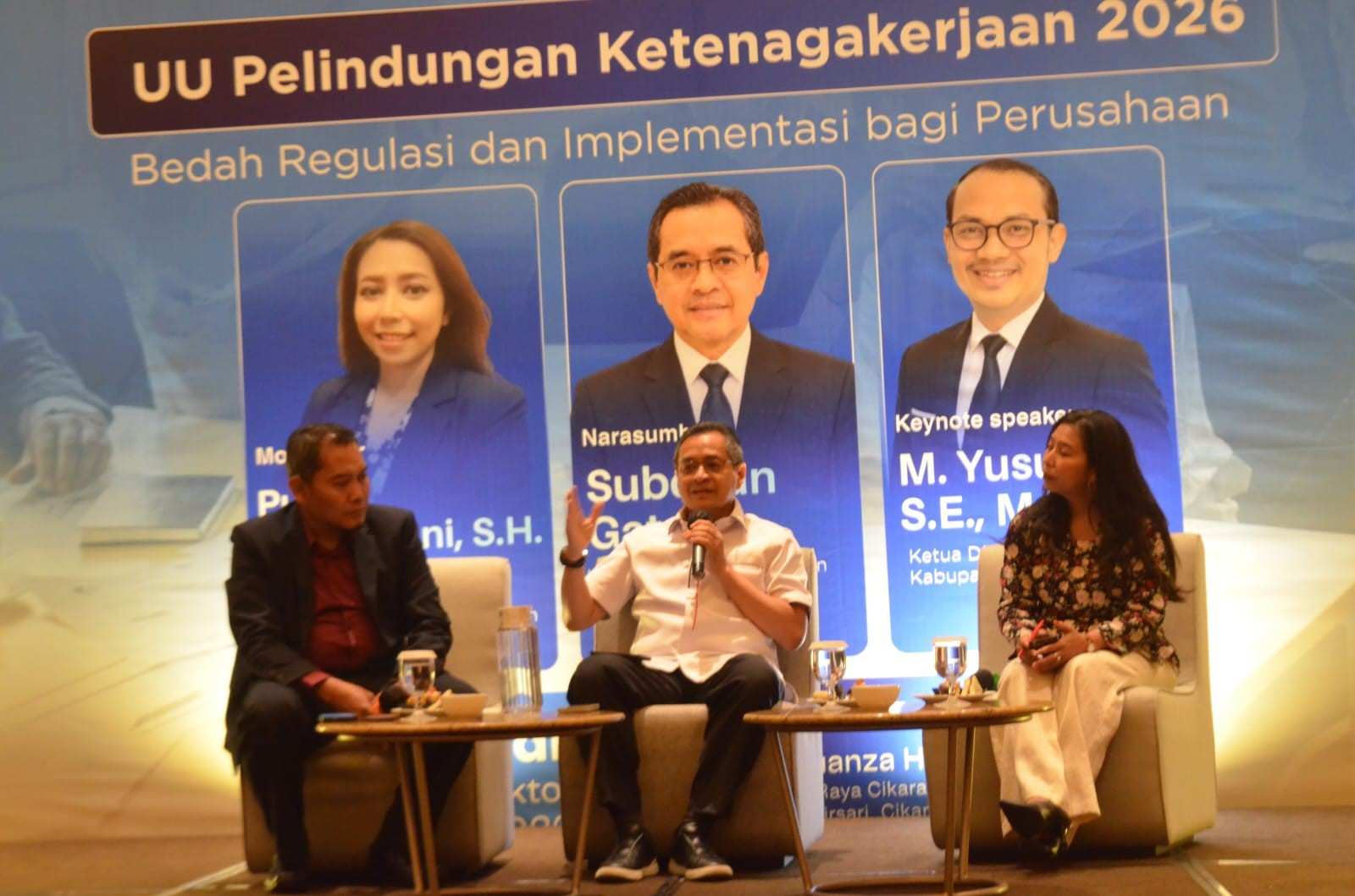 APINDO Bekasi Regency Holds Discussion on Employment Protection Bill Approved by House of Representatives
