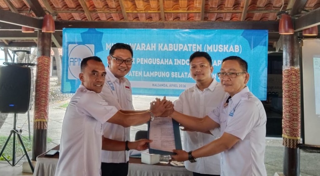 South Lampung APINDO Regency Conference 2026–2031 Held, M. Fikry Suryapasya Elected Unopposed