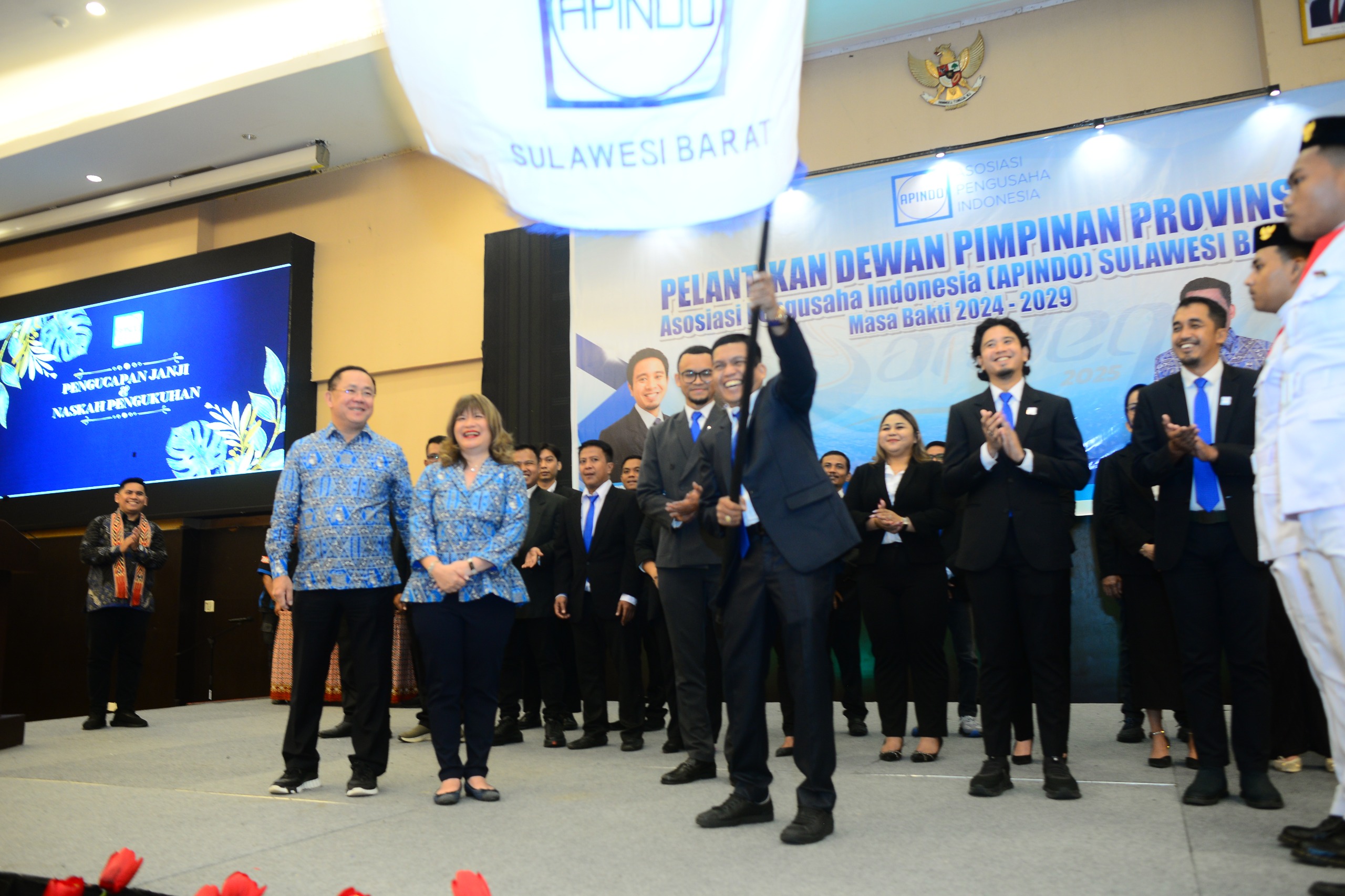 DPP APINDO Sulbar Periode 2024–2029 Resmi Dilantik, Dorong Transformasi Ekonomi Daerah