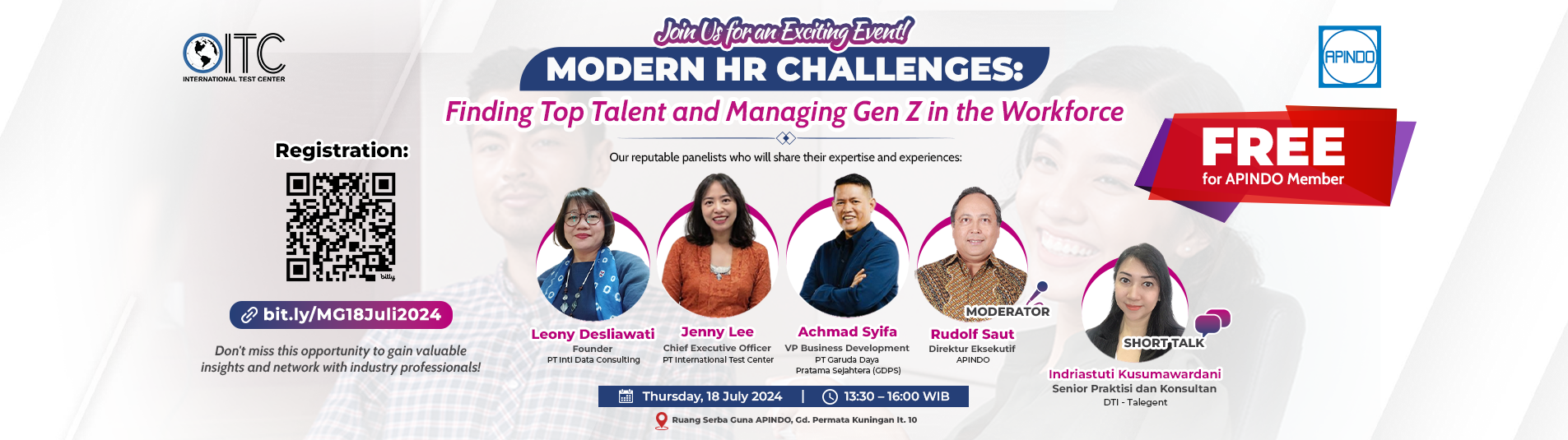 Members Gathering "Modern HR Challenges: Finding Top Talent & Managing Gen Z in the Workforce"