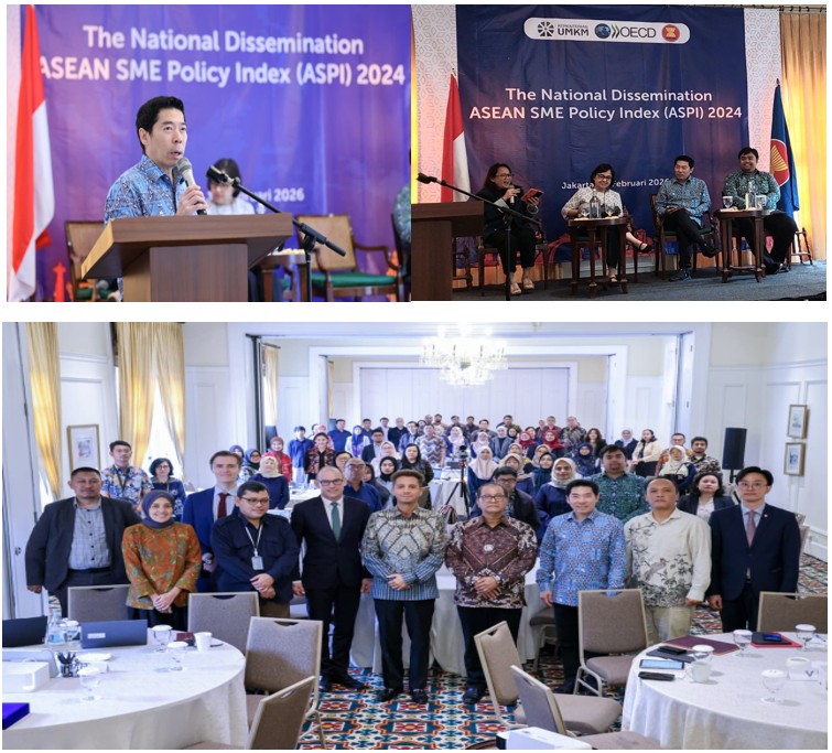 Dialog Kebijakan Nasional Indonesia dan Diseminasi  ASEAN SME Policy Index (ASPI) 2024